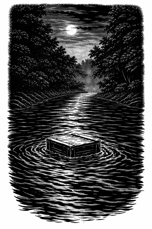 Illustration from The Curse of Hemlock Island.